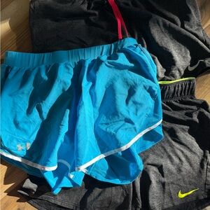 3 womens athletic shorts